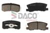Колодки тормозные (задние) Citroen C4/Peugeot 4008 12-/Dodge/Jeep/Mitsubishi Outlander 06-/Pajero 91 DACO 322536 (фото 1)