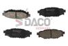 Колодки гальмівні (задні) Subaru Forester/Impreza 08-/Legacy 03-14/Outback 03-/Toyota GT 12- DACO 323634 (фото 1)
