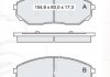 Дисковые тормозные колодки, комплект D232E