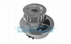 Насос охолоджуючої рідини, з ущільненням CHEVROLET AVEO / KALOS DAEWOO LANOS, NEXIA OPEL ASTRA F, ASTRA F CLASSIC, ASTRA F/KOMBI, ASTRA G, ASTRA G/KOMBI, COMBO/MINIVAN, CORSA A 1.2-1.6 08.79- DAYCO DP007