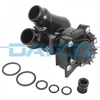 Насос охолоджуючої рідини AUDI A3, A4 ALLROAD B8, A4 B8, A5, A6 C7, A8 D4, Q3, Q5, TT SKODA OCTAVIA II, SUPERB II, YETI VW AMAROK, BEETLE, CC B7, EOS, GOLF V, GOLF VI 1.8-2.0H 09.04-07.19 DAYCO DP1982