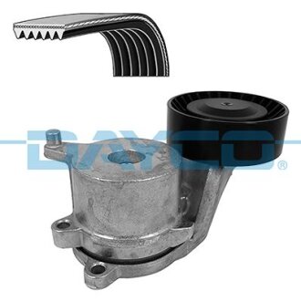 Комплект поликлинових ременів (з роликами) CITROEN C1 II PEUGEOT 108 TOYOTA AYGO, YARIS, YARIS/HATCHBACK 1.0 12.10- DAYCO KPV398