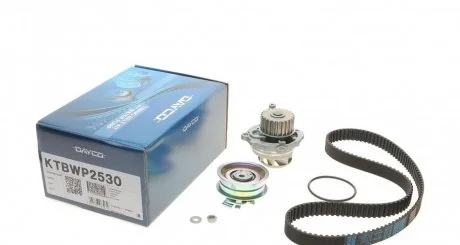 Комплект ременя ГРМ + водяна помпа DAYCO KTBWP2530