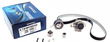 Роликовый модуль натяжителя ремня (ролик, ремень, насос) DAYCO KTBWP8840