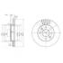 Диск тормозной Delphi BG2282C (фото 1)
