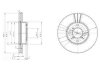 DELPHI SUZUKI Диск тормозной передний Liana 02-, Baleno 1.8/1.9TD BG3341