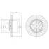 Гальмівні(тормозні) диски Delphi BG3835 (фото 1)