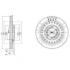 Гальмівні(тормозні) диски Delphi BG3847 (фото 1)