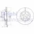 DELPHI FORD Диск тормозной передн.лакирован.! Focus,C-Max,Volvo C30/70,S40,V50 BG3895C