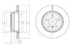 DELPHI BMW Диск тормозной задн.X5 E70 07-,F15 13-,X6 E71 08-,F16 14- BG4168