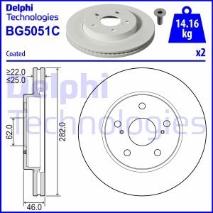 TARCZA HAM.PRZOD Delphi BG5051C (фото 1)