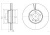 DELPHI BMW Диск тормозной передн. X5 E70,X6 E71 xDrive 06- BG9061