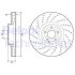 Диск гальмівний передн Лів/Прав MERCEDES SL (R231) 3.0/3.5/4.7 01.12-04.20 Delphi BG9215C (фото 1)