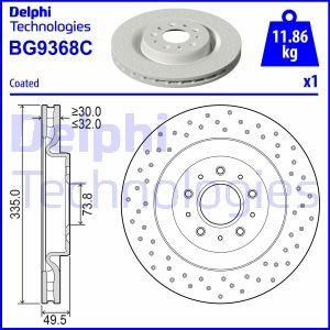 Автозапчасть Delphi BG9368C (фото 1)