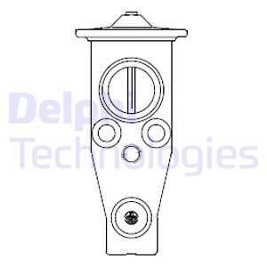 Розширювальний клапан Delphi CB1017V (фото 1)