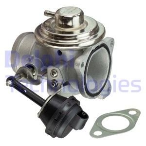 Клапан EGR AUDI A4 B5, A4 B6, A6 C5 FORD GALAXY I, GALAXY MK I SEAT ALHAMBRA SKODA SUPERB I VW PASSAT B5, PASSAT B5.5, SHARAN, SHARAN/MINIVAN 1.9D 03.95-03.10 Delphi EG10419-12B1 (фото 1)