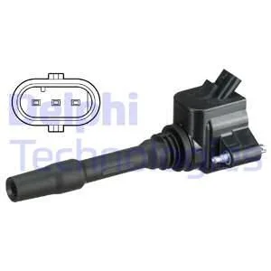 Котушка запалювання BMW 1 (F20), 1 (F21), 1 (F40), 2 (F22, F87), 2 (F23), 2 (F45), 2 (G42, G87), 2 GRAN COUPE (F44), 2 GRAN TOURER (F46), 2 GRAN TOURER VAN (F46), 3 (F30, F80) 1.2-3.0H 09.13- Delphi GN1088212B1