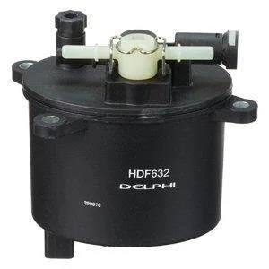 Паливний фільтр CITROEN C5 II, C5 III, C6, C8, C-CROSSER, FIAT ULYSSE, FORD GALAXY II, GALAXY MK II, MONDEO IV, S-MAX, JAGUAR XF I, XF SPORTBRAKE, LANCIA PHEDRA 2.2D 03.06- Delphi HDF632