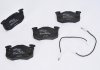 Дискові гальмівні колодки, комплект Delphi LP0491 (фото 1)