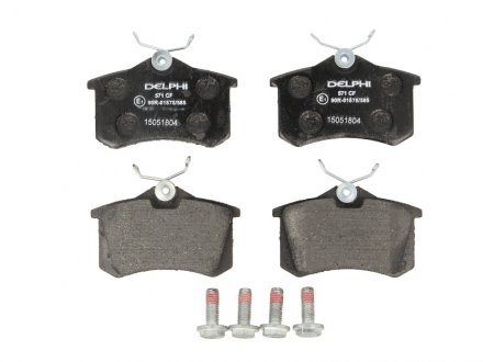 Дисковые тормозные колодки, комплект Delphi LP0571 (фото 1)