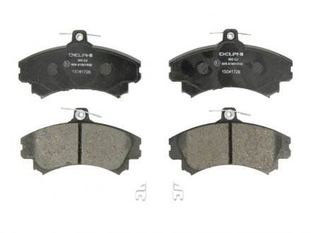 Дисковые тормозные колодки, комплект Delphi LP0993 (фото 1)