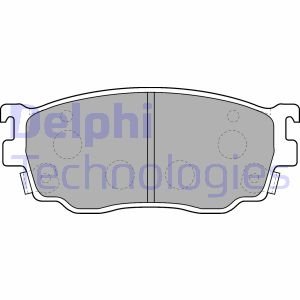 Комплект тормозных колодок, дисковый тормоз Delphi LP1527