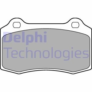 Гальмівні колодки, дискові Delphi LP1700