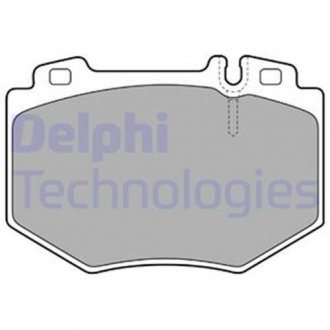 Гальмівні колодки, дискові Delphi LP1851 (фото 1)