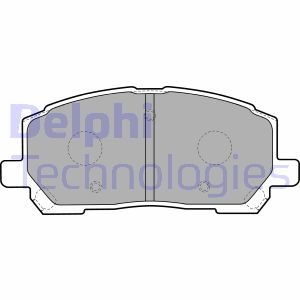 Комплект тормозных колодок, дисковый тормоз Delphi LP1908 (фото 1)