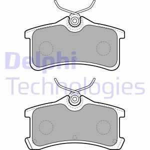 Комплект тормозных колодок, дисковый тормоз Delphi LP1917 (фото 1)