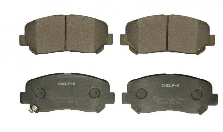 Тормозные колодки дисковые MAZDA CX-5 "F "11>> Delphi LP2481