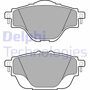 Гальмівні колодки, дискові Delphi LP2509