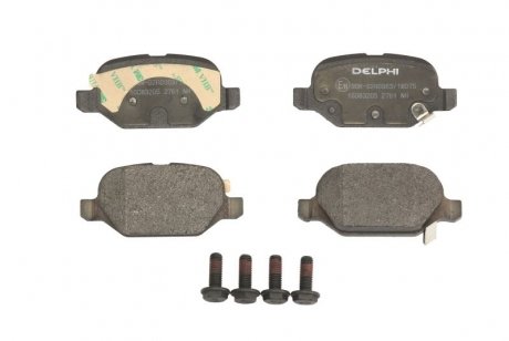 Комплект тормозных колодок Delphi LP2761 (фото 1)
