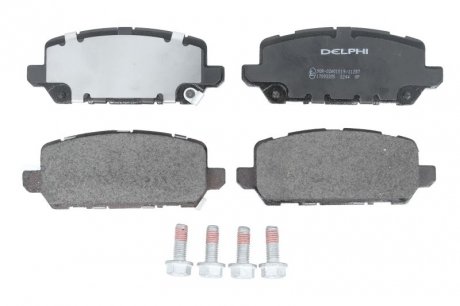 Комплект тормозных колодок Delphi LP3244