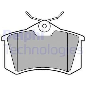 Гальмівні колодки дискові AUDI/FORD(Europe)/SEAT S6,Galaxy,Galaxy,Alhambra Delphi LP565