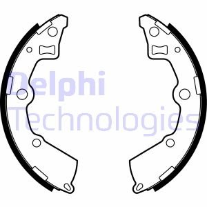 Комплект тормозных колодок Delphi LS2005 (фото 1)