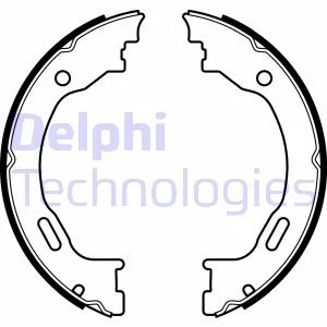 Гальмівні накладки Delphi LS2077