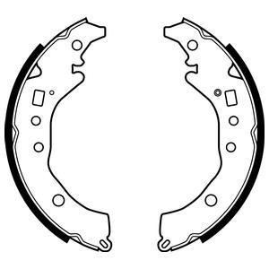 Барабанні гальмівні колодки Delphi LS2079