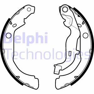 RENAULT Щеки тормозные Duster 10- Delphi LS2127 (фото 1)