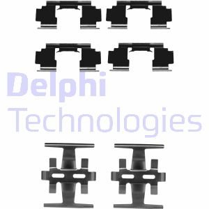 Монтажный набор тормозной колодки Delphi LX0130 (фото 1)