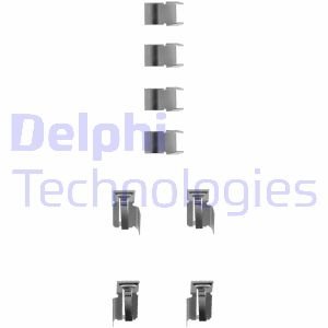 Монтажный набор тормозной колодки Delphi LX0183