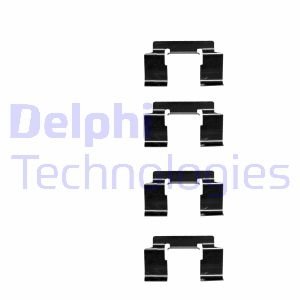 Ремкомплект тормозных колодок Delphi LX0337