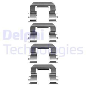Монтажний набір гальмівної колодки Delphi LX0667
