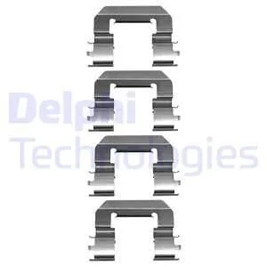 Монтажний набір гальмівної колодки Delphi LX0667