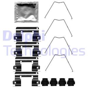 Монтажний набір гальмівних колодок передн HYUNDAI I30, KIA CEED, PROCEED, XCEED 1.0-1.6H 11.16- Delphi LX0713