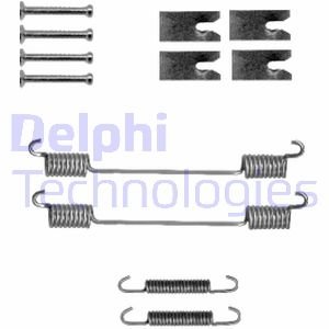 Комплектующие, тормозная колодка Delphi LY1327