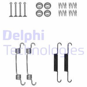 Комплект монтажный барабанных тормозных колодок Delphi LY1381