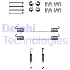 Монтажний набір гальмівної колодки (AP LOCKHEED) FORD ECOSPORT NISSAN JUKE, LEAF 1.0-Electric 08.12- Delphi LY1425