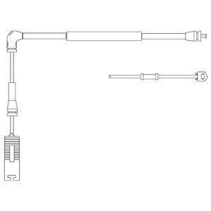 Контрольный контакт, контроль слоя тормозных колодок Delphi LZ0183