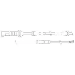 Датчик зносу передній bmw f20, f30 Delphi LZ0239